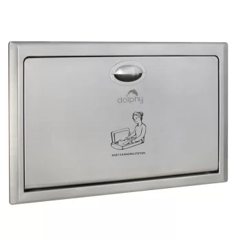 Recessed Stainless Steel Baby Change Station