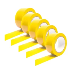 Floor Marking Tape – Yellow (Pack of 5)