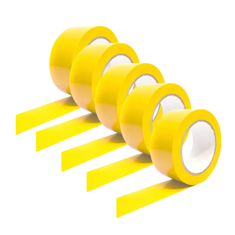 DFMT0002 Floor Marking Tape – Yellow (Pack of 5)