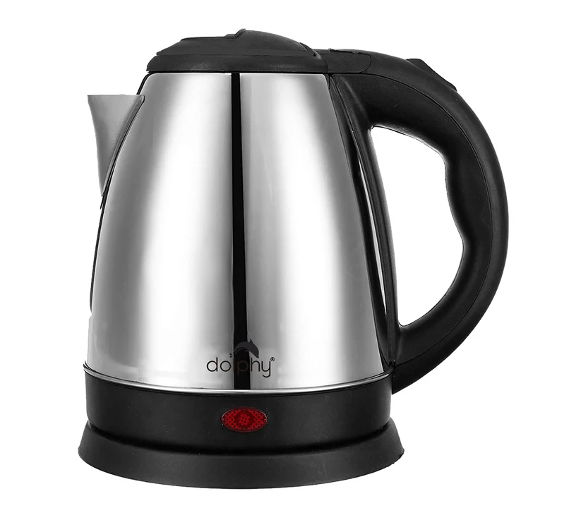 1.2L Stainless Steel Electric Kettle Silver