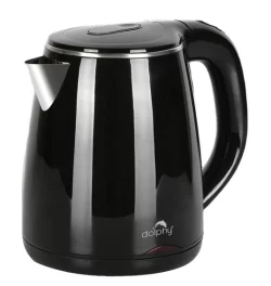 1.2L Black 1800W Electric Kettle For Hot Water