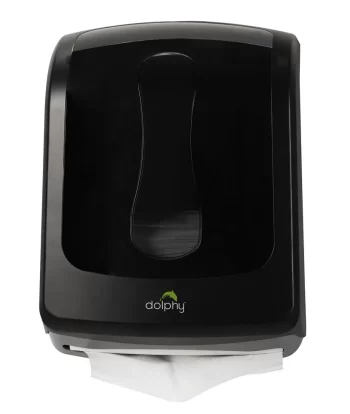 Slimline Paper Towel Dispenser - Black