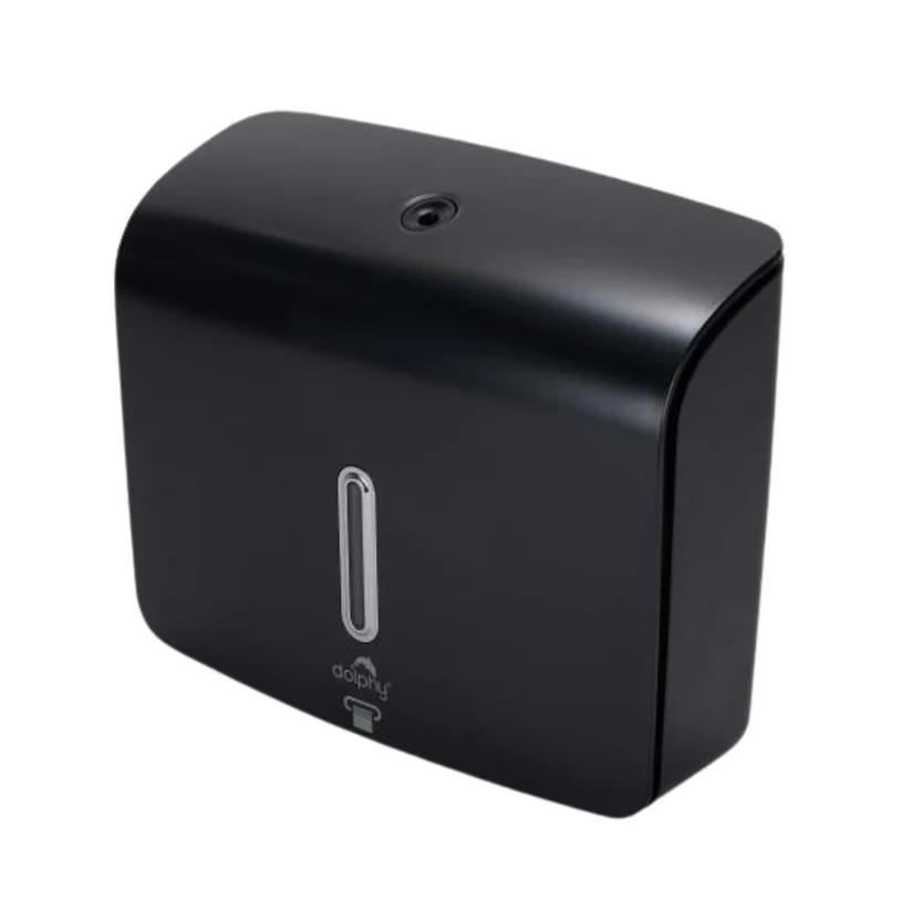 Plaza Ultraslim Paper Towel Dispenser – Black