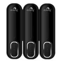 Soap Dispenser 300ML Set of 3 - Black