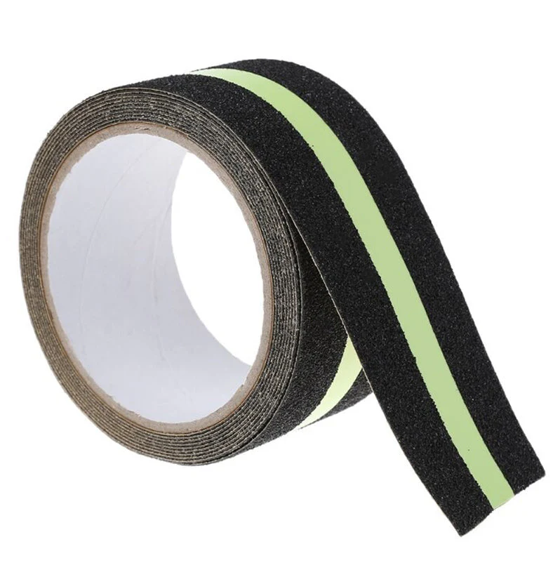 Anti Skid Tape – Black With Glow in Dark Stripe