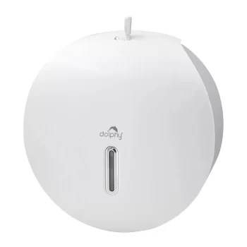 Plaza Jumbo Toilet Roll Dispenser – White