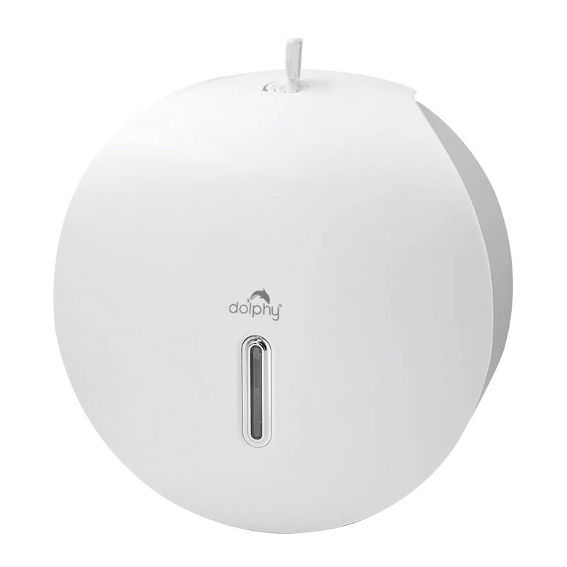 Plaza Jumbo Toilet Roll Dispenser – White