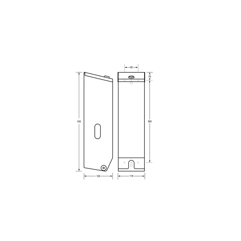 Triple Toilet Roll Dispenser – Silver